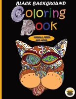 Black Background Coloring Book 1955966044 Book Cover