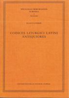 Codices Liturgici Latini Antiquiores 3402136325 Book Cover