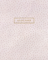 Graph Paper: Executive Style Composition Notebook - Cream Ostrich Skin Leather Style, Softcover | 7.5 x 9.25 - 100 pages (Office Essentials) 1691019224 Book Cover