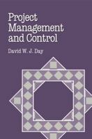 Project Management and Control 0333542436 Book Cover