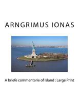 A briefe commentarie of Island : Large Print 1724823140 Book Cover