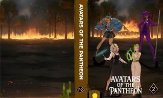 Avatars of the Pantheon Book 2: Four Girls Find their way B0G24T1CZR Book Cover