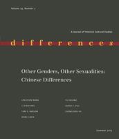 Other Genders, Other Sexualities: Chinese Differences 0822367874 Book Cover