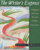 The Writer's Express: A Paragraph and Essay Text With Readings 0618042563 Book Cover