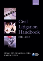 Civil Litigation Handbook 2014-15 0198715870 Book Cover