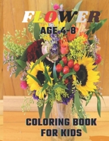 Flower Coloring Book For Kids: "Garden Wonders: Whimsical Flower Coloring for Kids" B0CL8S7R1N Book Cover