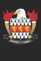 Barrett: Barrett Coat of Arms and Family Crest Notebook Journal (6 x 9 - 100 pages) 1709988002 Book Cover