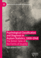 Psychological Classification and Diagnosis in Asylum Statistics, 1800 - 1948: The British Table of the Forms of Insanity (Mental Health in Historical Perspective) 3031461568 Book Cover