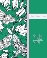 Tic Tac ToeGame pages Floral cover by Raz McOvoo 100898597X Book Cover
