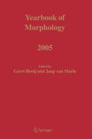 Yearbook of Morphology 2005 1402040652 Book Cover
