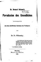 Dr. Bernard Bolzano's Paradoxien Des Unendlichen: Herausgegeben Aus Dem Schriftlichen Nachlasse Des Verfassers (Classic Reprint) 1530635101 Book Cover