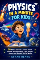 Physics in a Minute for Kids: 50 Quick and Fun Lessons About Forces, Motion, Energy, Light, Sound, Space, and How the World Works B0HF17T31J Book Cover
