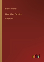 Miss Billy's Decision 198170390X Book Cover