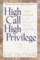 High Call, High Privilege 0842314245 Book Cover