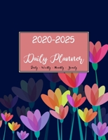 2020 -2025 Planner: Six Years Calendar Planners Notebook January To December Personal Blank Template Fill In Academic Agenda Organizer - Yearly Goals Journal Tracker 1697273432 Book Cover