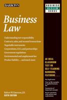 Business Law (Barron's Business Review Series) 0764119842 Book Cover