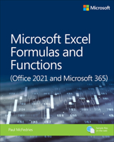 Microsoft Excel 365 Formulas and Functions (Office 2021 and Microsoft 365) 0137559402 Book Cover