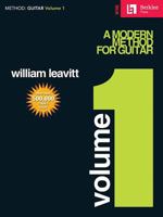 A Modern Method for Guitar. Vol. 1. Book & CD 0876390130 Book Cover