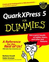 QuarkXPress5 for Dummies 0764506439 Book Cover