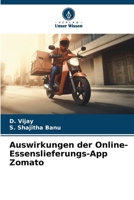 Auswirkungen der Online-Essenslieferungs-App Zomato (German Edition) 6207167317 Book Cover