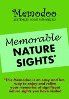 Memodoo Memorable Nature Sights 1939235197 Book Cover