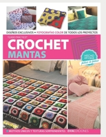 CROCHET MANTAS: motivos únicos y texturas sorprendentes (Tejido de Mantas) B08M2FXZL3 Book Cover