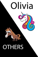 Olivia VS OTHERS ( unicorn ): Personal Name unicorn notebook - Cute Notebook for Girls With Unicorn, Thoughtful Cool Present for Olivia ( Olivia notebook): Unicorn Personalized Notebooks For Girls And 1654340359 Book Cover