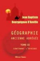 Géographie ancienne abrégée: Tome 3, contenant l'Afrique 054399662X Book Cover