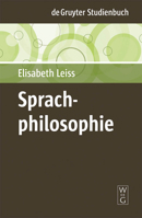 Sprachphilosophie 311028023X Book Cover