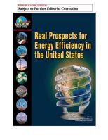 Real Prospects for Energy Efficiency in the United States 0309137160 Book Cover