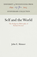 self and World - the Religious Philosophy of Richard Kroner 1512822515 Book Cover