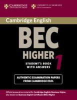 Cambridge Bec Higher 1: Practice Tests From The University Of Cambridge Local Examinations Syndicate (Cambridge Books For Cambridge Exams) 0521752892 Book Cover