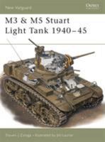 M3 & M5 Stuart Light Tank 1940-45 (New Vanguard) 1855329115 Book Cover