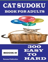 Cat Sudoku Book-9: Sudoku books for adults gift for cat lovers B091F5RHLV Book Cover