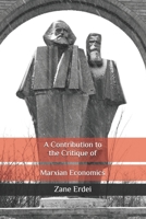 A Contribution to the Critique of Marxian Economics B0GV33BYKC Book Cover