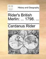 Rider's British Merlin: ... 1798. 1170094155 Book Cover