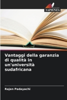 Vantaggi della garanzia di qualità in un'università sudafricana (Italian Edition) 6207918479 Book Cover