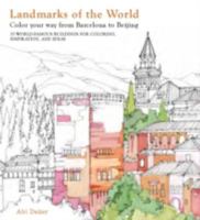 Landmarks of the World Colouring: 35 World-Famous Landmarks for Inspiration, Ideas and Colouring in (Colouring Books) 1906761892 Book Cover