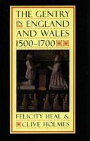 The Gentry in England and Wales, 1500-1700 0804724490 Book Cover