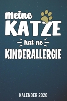 Kalender 2020: Katze Kinderallergie A5 Kalender Planer f�r ein erfolgreiches Jahr - 110 Seiten 1672896177 Book Cover