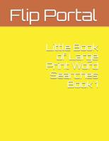 Little Book of Large Print Word Searches Book 1 1092793372 Book Cover