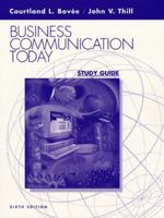 Business Coomunication Today: Study Guide 0130300438 Book Cover