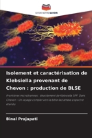 Isolement et caractérisation de Klebsiella provenant de Chevon: production de BLSE 620698771X Book Cover
