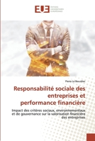 Responsabilité sociale des entreprises et performance financière 6138431863 Book Cover
