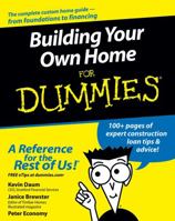 Building Your Own Home For Dummies 0764557092 Book Cover