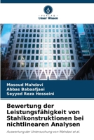 Bewertung der Leistungsfähigkeit von Stahlkonstruktionen bei nichtlinearen Analysen (German Edition) 6208082471 Book Cover