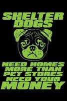 Shelter Dogs: Need Homes More Than Pet Stores Need Your Money 1723960357 Book Cover