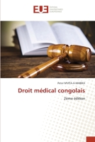 Droit médical congolais: 2ème édition 6202541091 Book Cover