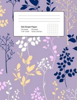 5x5 Graph Composition: Purple Meadow Notebook 200 Pages 1725099322 Book Cover