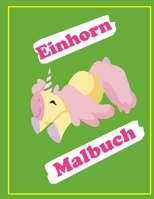 Einhorn Malbuch: Eine interessante Malbuch für Mädchen und Jungen im Alter von 4-8 mit 100 lustigen Entwürfen B08ZBJQW2C Book Cover